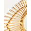 Beneduce Rattan Flat Wall Mirror