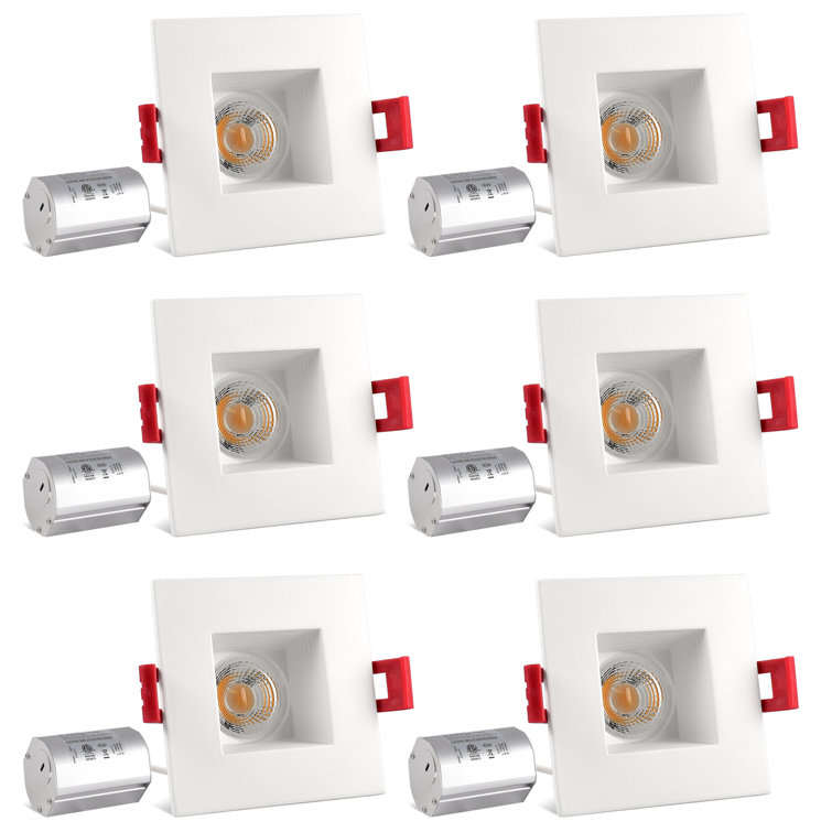 2'' Dimmable Air-Tight IC Rated LED Canless Recessed Lighting Kit
