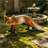 Realistic Red Fox Figurine