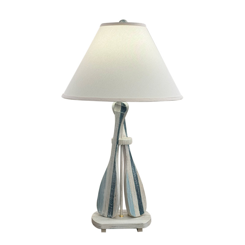 Nautical Stripe 2 Paddle Table Lamp
