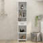 Armoire de salle de bain étroite à double porte - standard