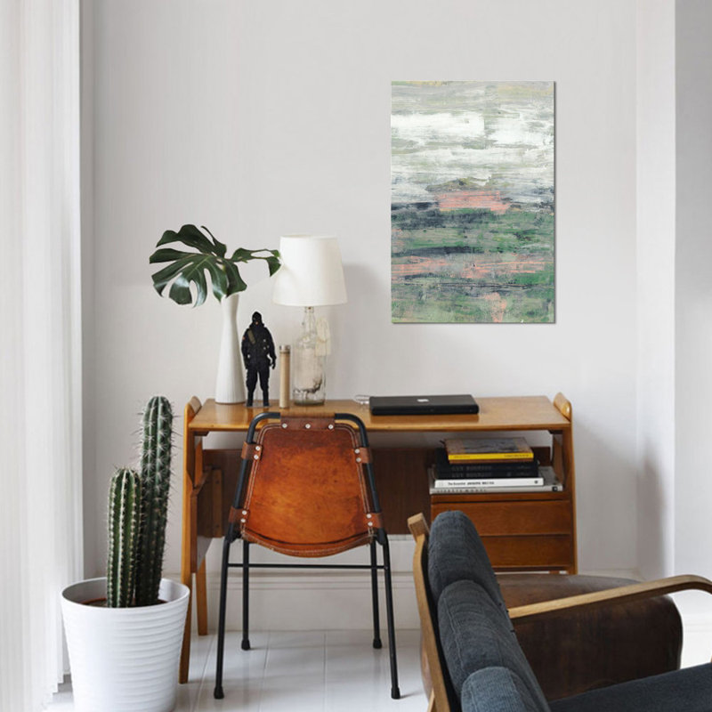 «Paynes Blush II», reproduction sur toile, H 60 po x l 40po x P 1,5 po, Toile tendue, Pas de tapis