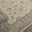 Tapis oriental en laine ivoire / bleu Crownover-560585794