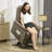 Power Lift Recliner Chair for Elderly, Fabric Lift Chair Sofa with Remote Control-1346172056