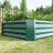 Metal Raised Rectangle Planter Bed 631Ft For Bedroom Flower And Vegetable Beds - High Capacity, Stable Galvanized Outdoor Plant Cultivation , Open Base Design-1389654668-1389654664
