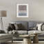 «Fun with Blues & Browns», impression sous verre encadrée, design par Nina Jacobs-1879927026-1879926799
