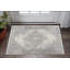 Tapis gris médaillon 2 pi x 4 pi