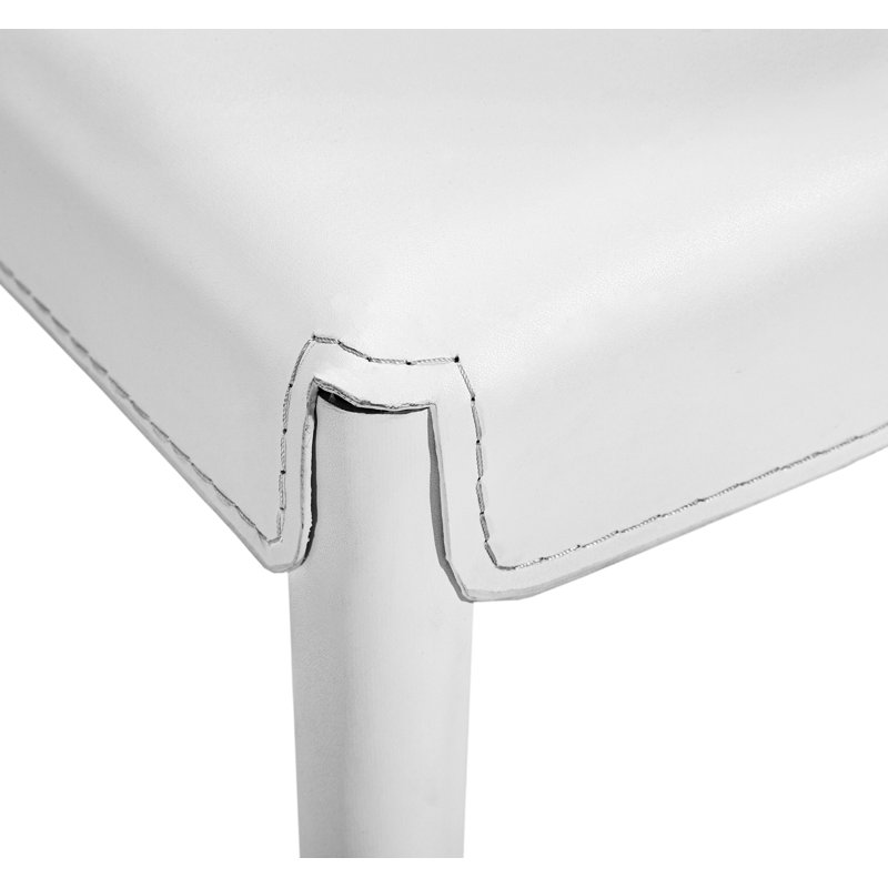 Malin 26" Counter Stool, Winter White