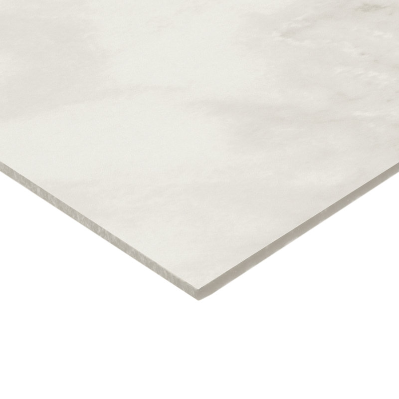 Daltile Perpetuo 24" X 24" Matte Porcelain Floor Tile (4.00 PCS Per Carton) (15.20 sqft per carton), Brilliant White