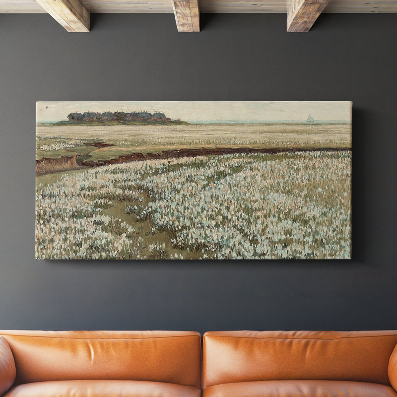 Série paysage - DCxxix - Toile tendue avec châssis - Prêt à accrocher, H 24 po x l 48 po
