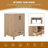 24" W Cove Fully Assembled Single Bathroom Vanity with Ceramic Top, Soft-close Doors and Drawer-121985607