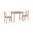 Aremy Rectangular 3-Piece Extendable Drop Leaf Dining Set -2046498245