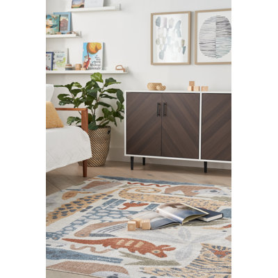 Machine Woven Polyester Rug