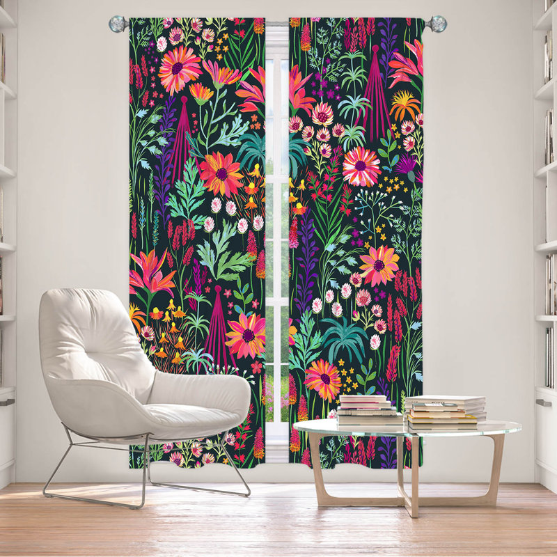 Room Darkening Curtain Pair, 20" W x 61" L