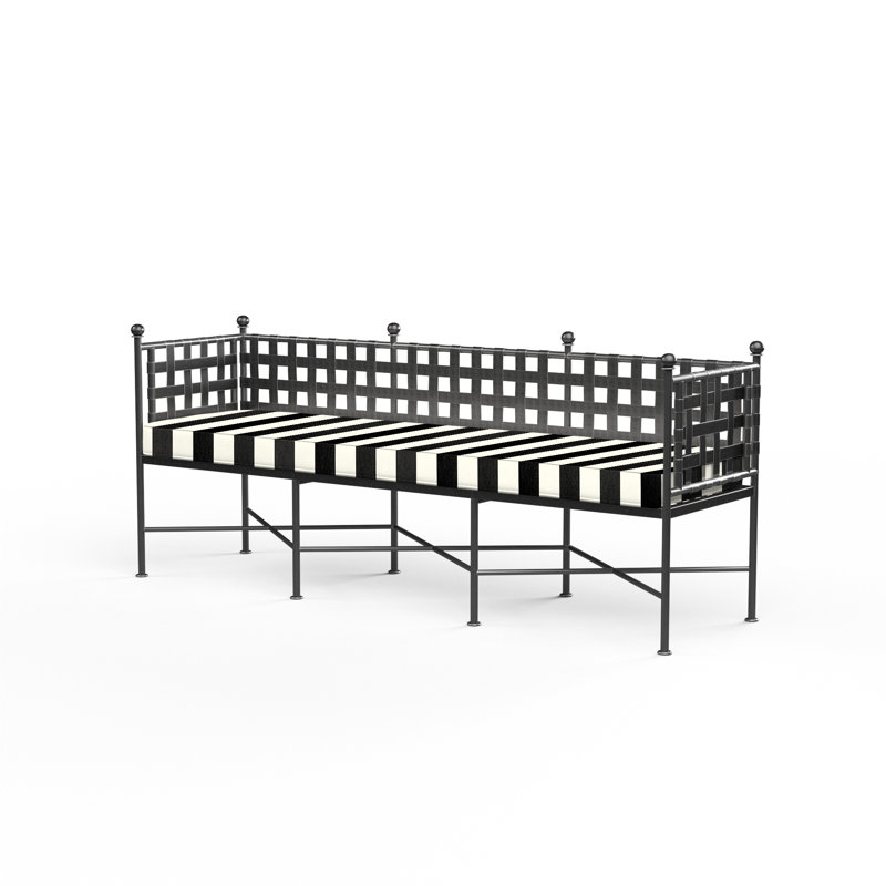 Provence Outdoor Bench, Cabana Classic Sunbrella®
