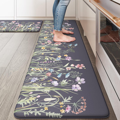 Ensemble de 2 tapis anti-fatigue confort