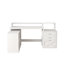 Ravleen 66'' W L-Shaped Computer Desk with Cube Shelves and Cabinet-1242565577