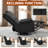 Recliner Chair, 360° Swivel Rocking Recliner for Living Room,Rocker Recliner Chair With Side Pockets-485641842
