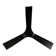 54" Aviator 3 - Blade Outdoor/Indoor Smart Flush Mount Ceiling Fan with Remote Control Included