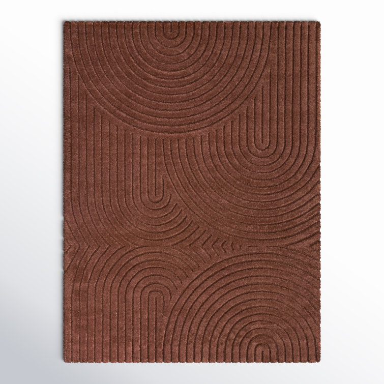 Ayjah Indoor Rug 7’10x10 in Brown
