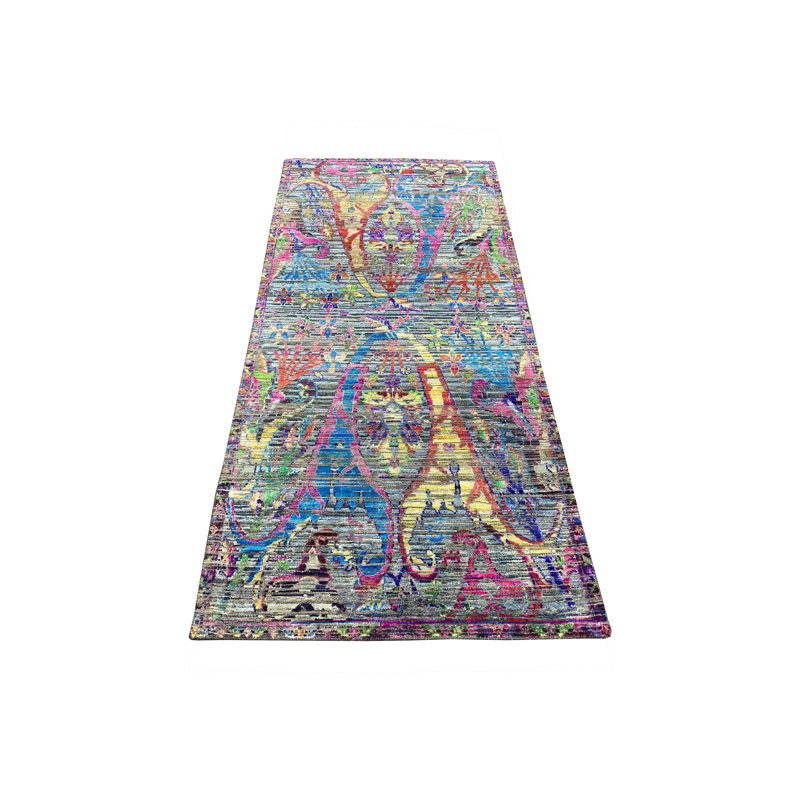 Abstract Area Rug, Runner 2'6" x 8'