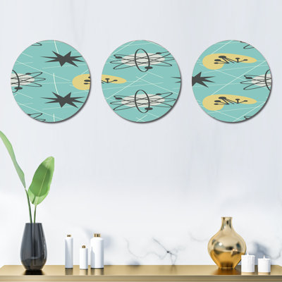 Ensemble de 3 décorations murales