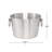 Insulated Hammered Stainless Steel Beverage Tub & Ice Bucket, 12QT