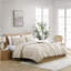 Gizella Standard Cotton Blend Reversible Quilt Set-2044559951-2044559950