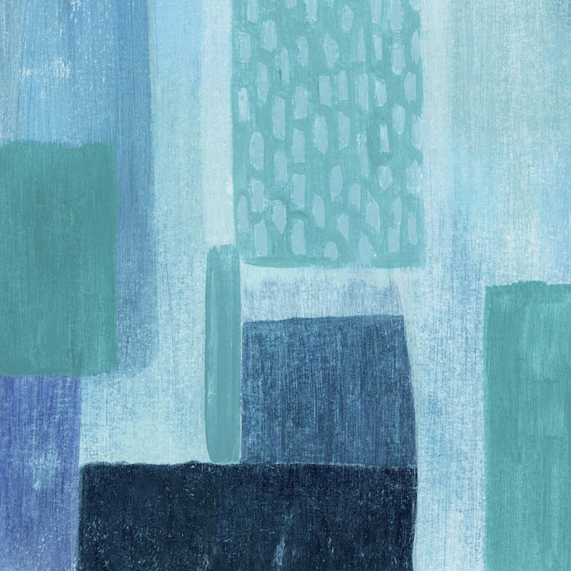 Blue Amore III by Sisa Jasper - Wrapped Canvas Painting, 46cm H x 30cm W x 3.8cm D