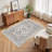 Malaika Machine-Washable Non-Slip Medallion Area Rug-2138617569-2138617568
