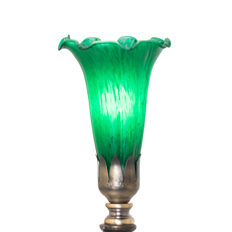 Mini-lampe 12 po Tiffany Pond, Vert