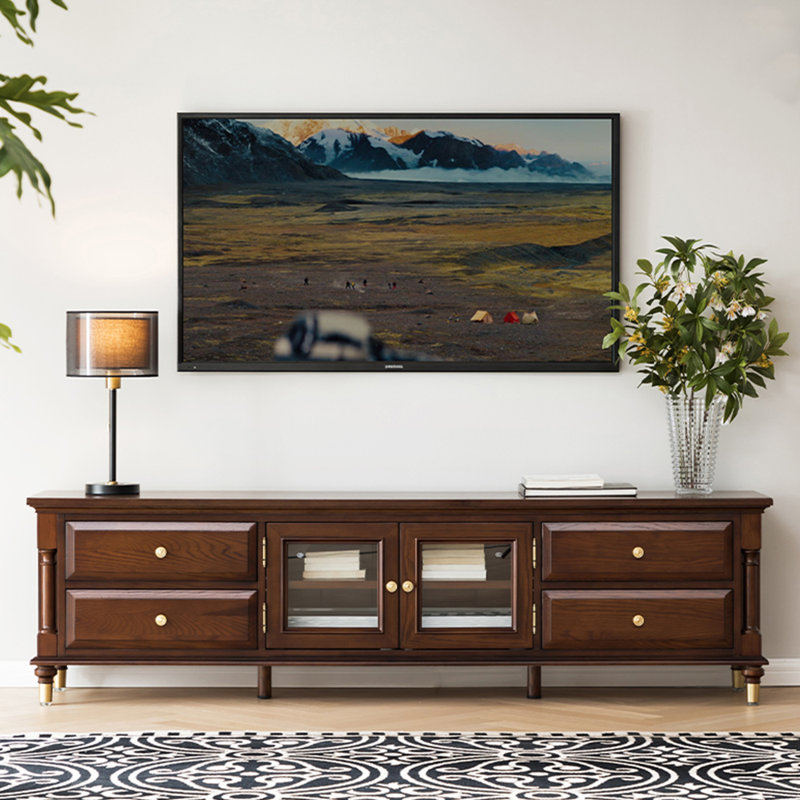 American style light luxury living room TV stand