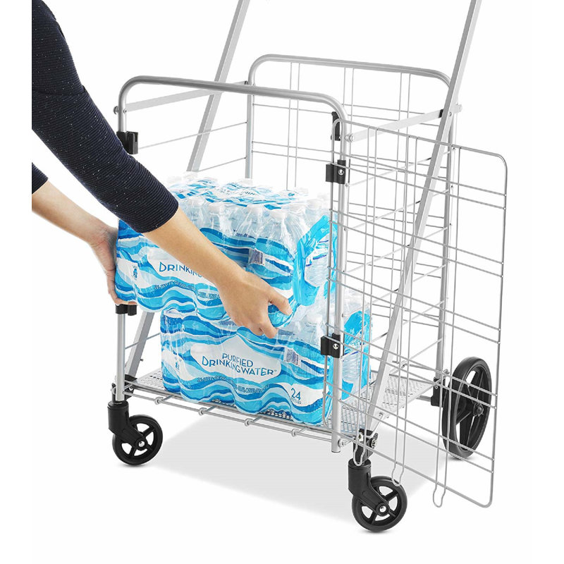 Chariot utilitaire robuste avec porte frontale
