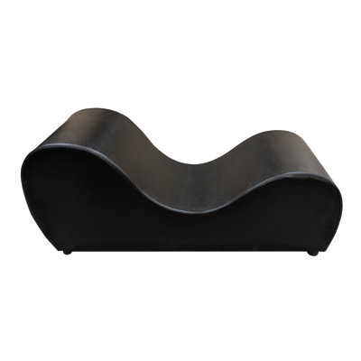 Cooperman Faux Leather Chaise Lounge