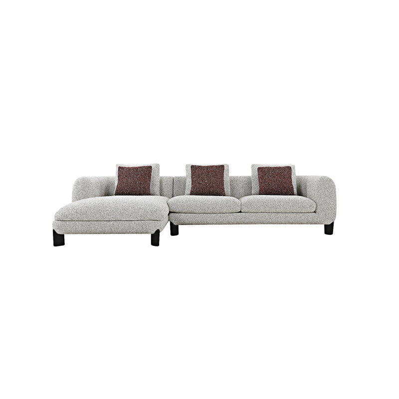 Sectional Sofa With Pillows