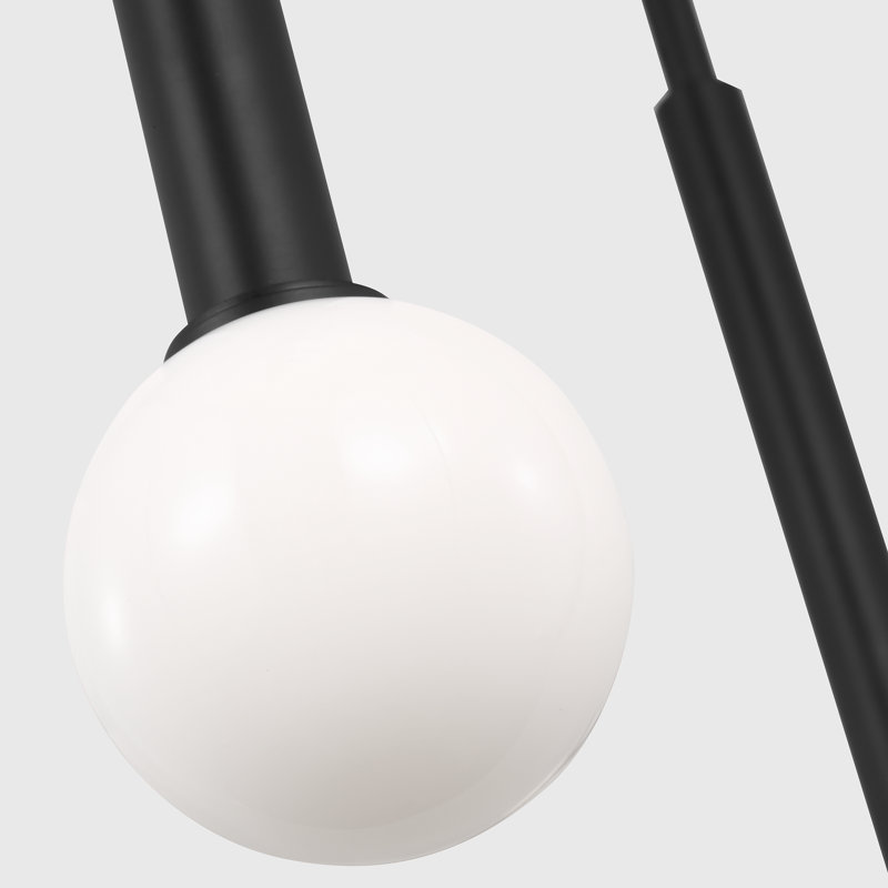 Nodes 3 - Light Chandelier, Midnight Black