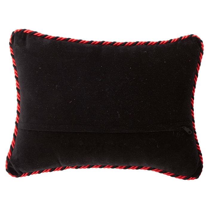 Coussin lombaire chickadee chaussette noël Joy