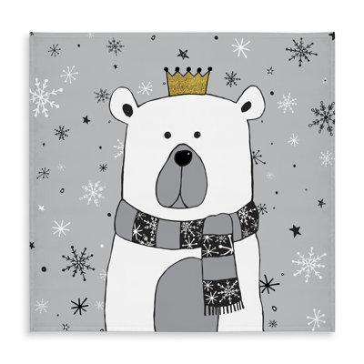 Beautiful Bear Tablecloth | Illustrative Home Decor indoor outdoor