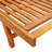 78.3" Long Acacia Single Chaise with Cushions-125118939
