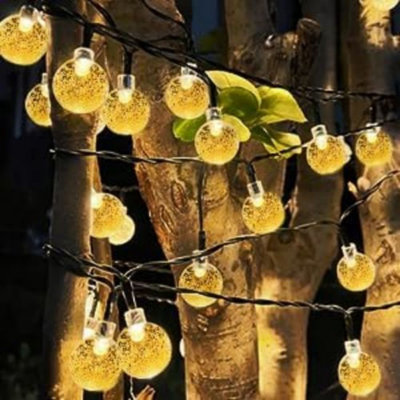 Keante 60 - Bulb 432'' Solar Powered Globe String Light