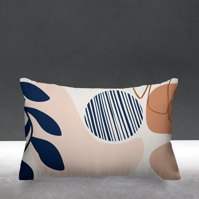 Wesley Outdoor Reversible Throw Pillow