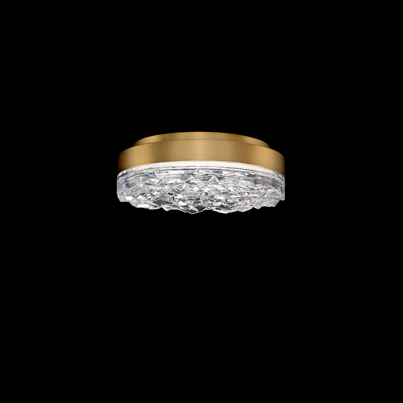 Bramble 1 Light Crystal LED Flush Mount