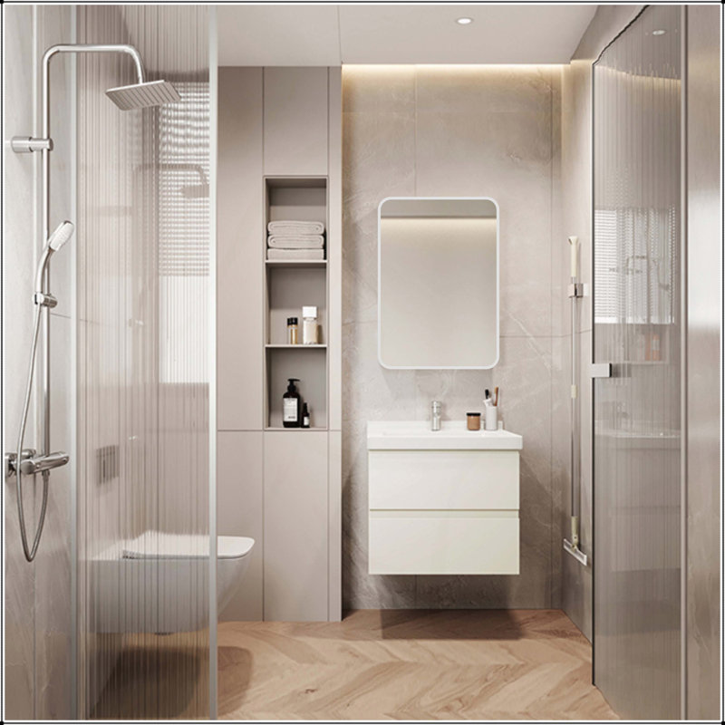 Versatile Bathroom Medicine Cabinet with Spacious Interior and Streamlined Design