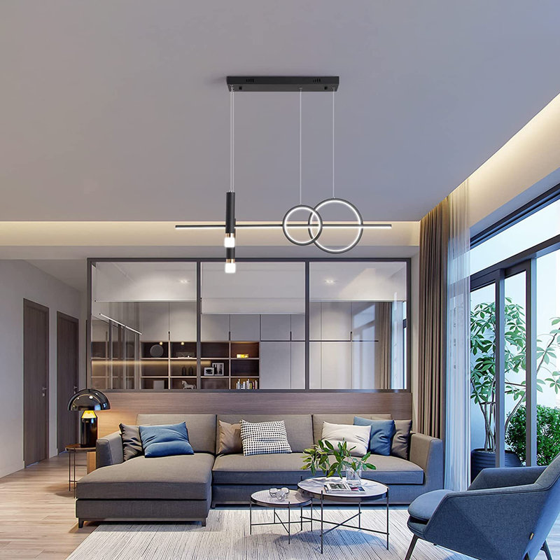 Modern Linear Dining Room Pendant Lighting