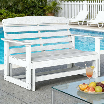Double chaise berçante, banc oscillant attrayant