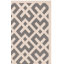 Tapis d'intérieur / extérieur gris / os tissé à plat à la main Arneshia-161823747