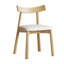 Ensemble de 2 chaises de salle à manger modernes en bois (seulement chaises de salle à manger)-1780041767