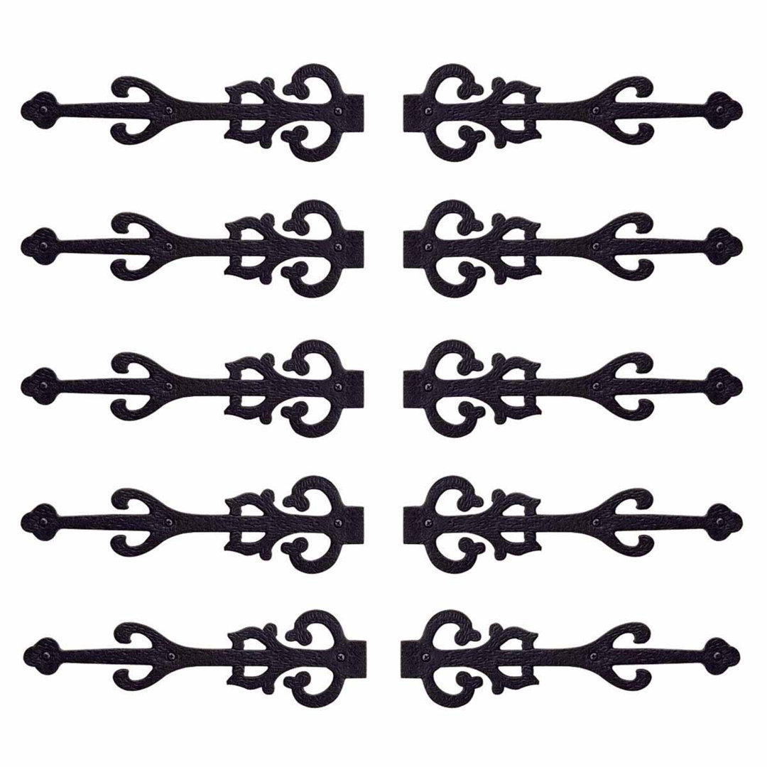 11" H x 3.38" W Dummy Hinge Single Door Hinge (Set of 10) The Renovators Supply Inc.