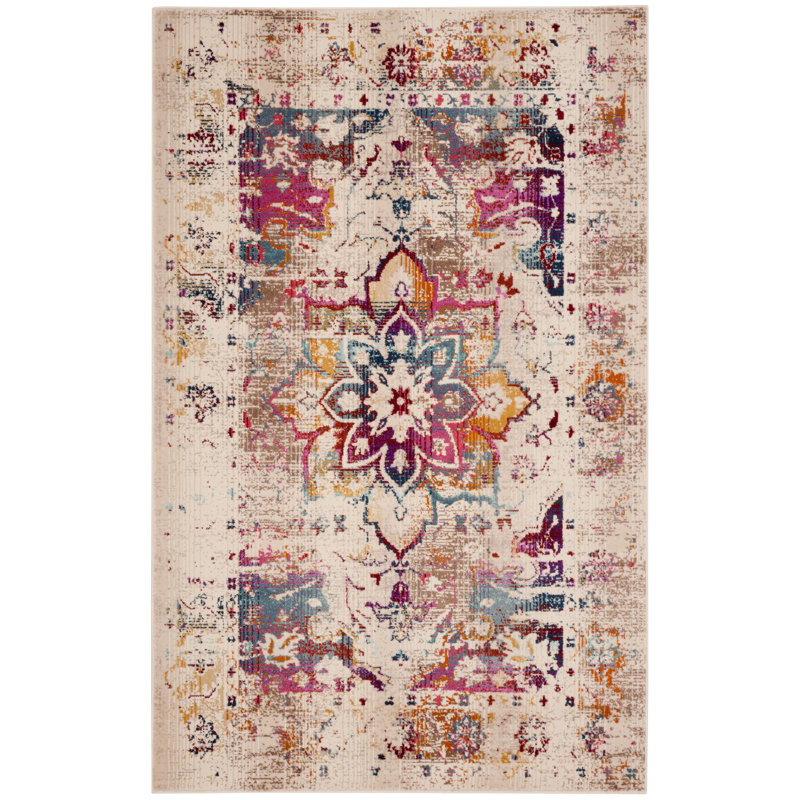 Wayne Performance Oriental Rug, Rectangle 3'3" x 5'