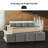 Kepir 3 Piece Fabric Book Box Set-74682319